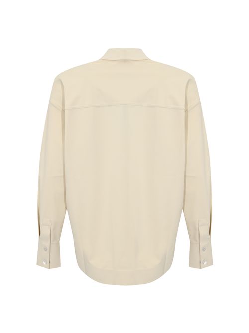 Camicia MMLBAITA in tessuto tecnico Avorio MM Max Mara | 2616951037600001